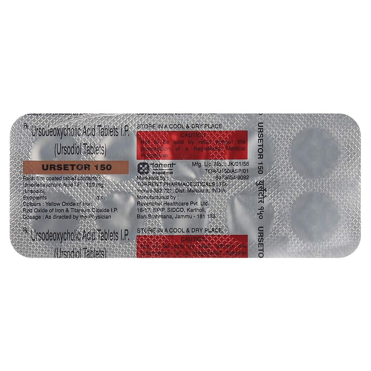 Buy Ursetor 150 Tablet 10's Online