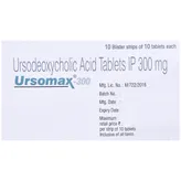 Ursomax-300 Tablet 10's, Pack of 10 TABLETS