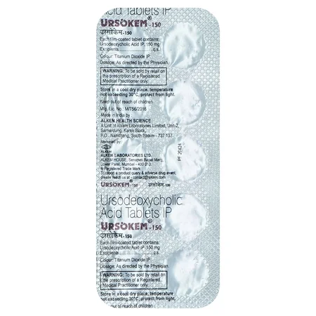Ursokem-150 Tablet 10's