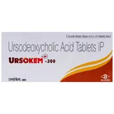 Ursokem-300 Tablet 10's, Pack of 10 TABLETS