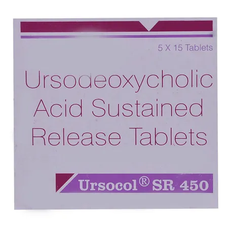 Ursocol SR 450 Tablet 15's
