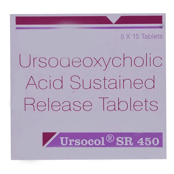 Ursocol SR 450 Tablet 15's, Pack of 15 TABLETS