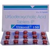 Ursocol 150 Tablet 15's, Pack of 15 TABLETS