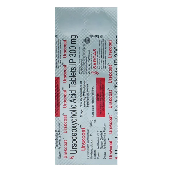 Ursocoat Tablet 10's