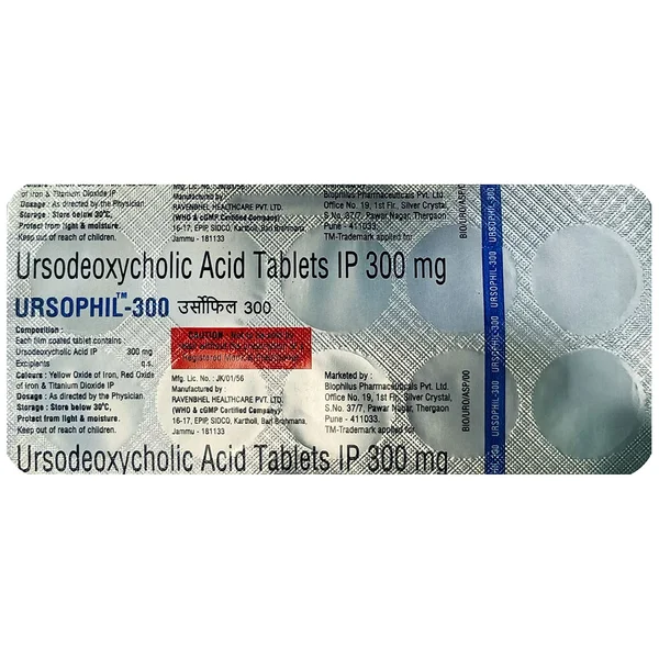 Ursophil-300 Tablet 10's