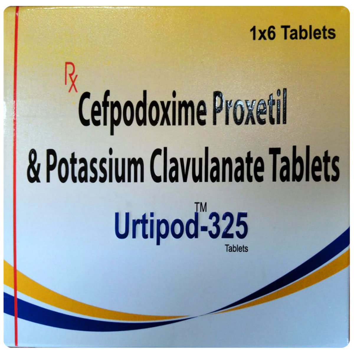 Urtipod-325 Tablet 6's, Pack of 6 TABLETS Urtipod-325 Tablet 6's, Pack of 6 TABLETS
