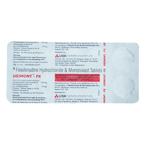 Usimont-FX Tablet 10's