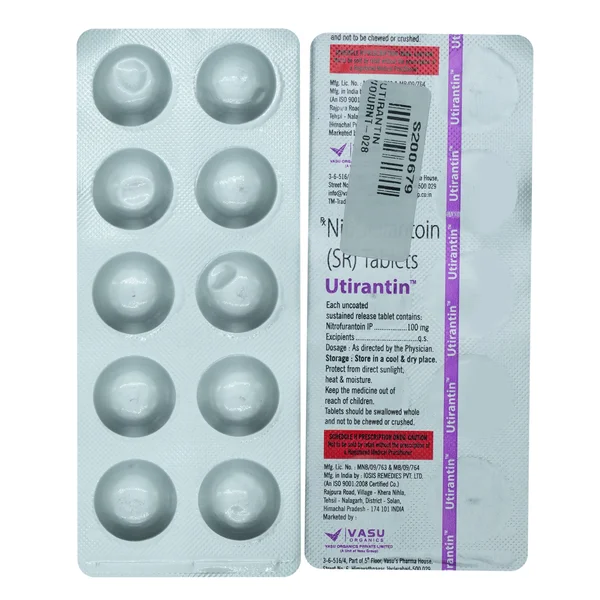 Utirantin 100 mg SR Tablet 10's, Pack of 10 TABLETS