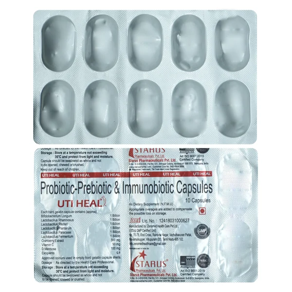 Uti Heal Capsule 10's, Pack of 10