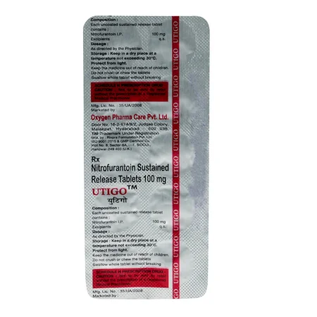 Utigo 100 Tablet 10's