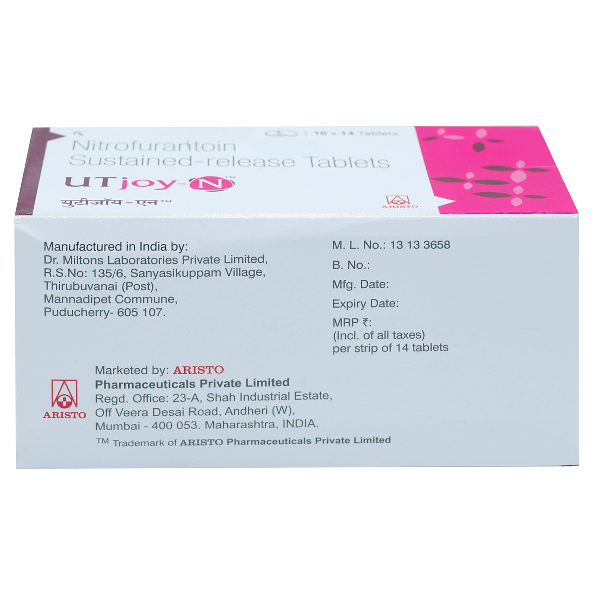Utjoy-N Tablet 14's, Pack of 14 TABLETS Utjoy-N Tablet 14's, Pack of 14 TABLETS