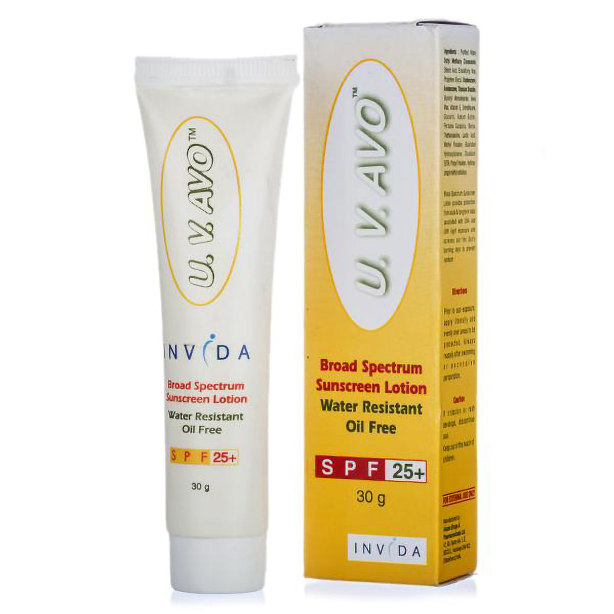 Buy UV Avo Sunscreen Lotion SPF 25+ PA+++, 30 gm Online