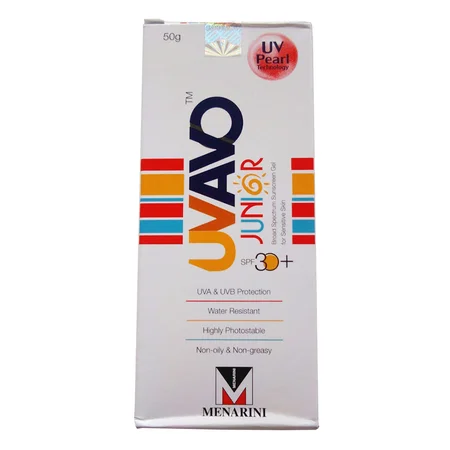 Uvavo Junior 50Gm Spf 30+ Sunscreen Gel