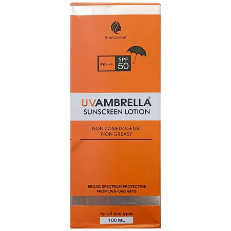 Uvambrella Spf 50 Pa+++ Sunscreen Lotion 100 ml