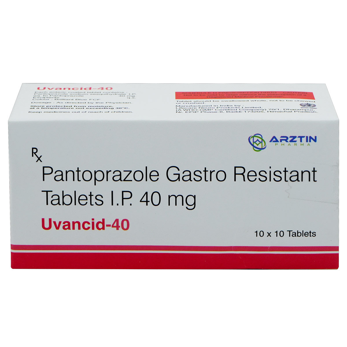 Uvancid-40 Tablet 10's, Pack of 10 TabletS Uvancid-40 Tablet 10's, Pack of 10 TabletS