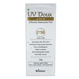 UV Doux Gold Spf 50 Silicone Sunscreen Gel 50 gm, Pack of 1
