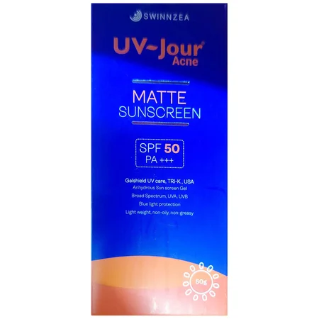 Uv-Jour Acne Matte SPF 50 Pa+++ Sunscreen Gel 50 gm