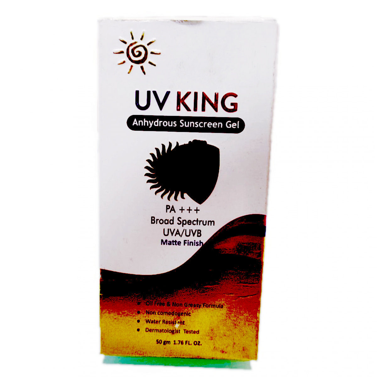 UV King Anhydrous Sunscreen Gel Spf 40 PA +++ 50 gm, Pack of 1 UV King Anhydrous Sunscreen Gel Spf 40 PA +++ 50 gm, Pack of 1