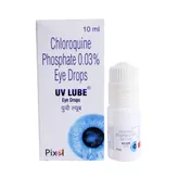 UV Lube Eye Drop 10 ml, Pack of 1 EYE DROPS