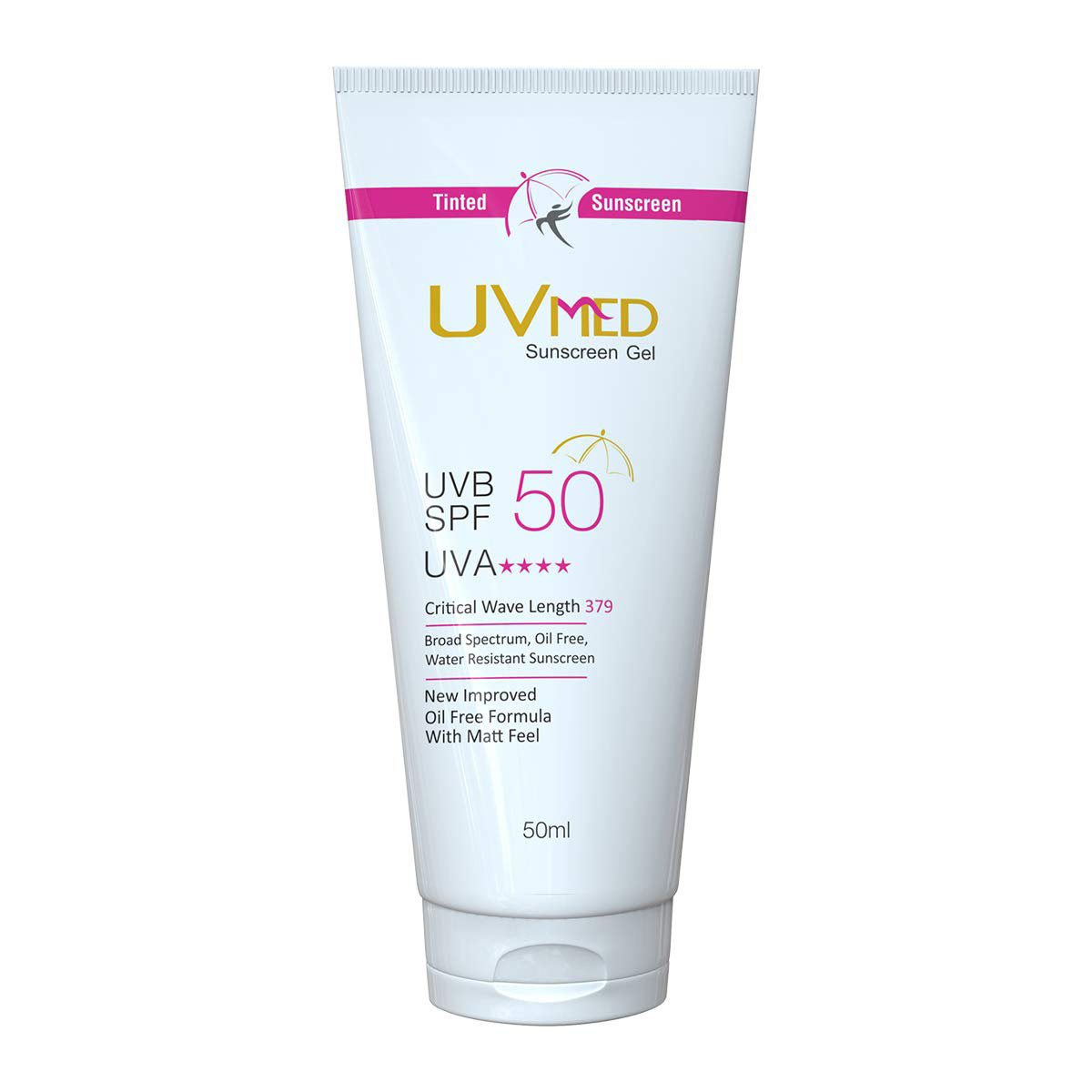 UVmed SPF 50 Sunscreen Gel, 50 ml, Pack of 1 UVmed SPF 50 Sunscreen Gel, 50 ml, Pack of 1
