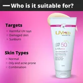 UVmed SPF 50 Sunscreen Gel, 50 ml, Pack of 1