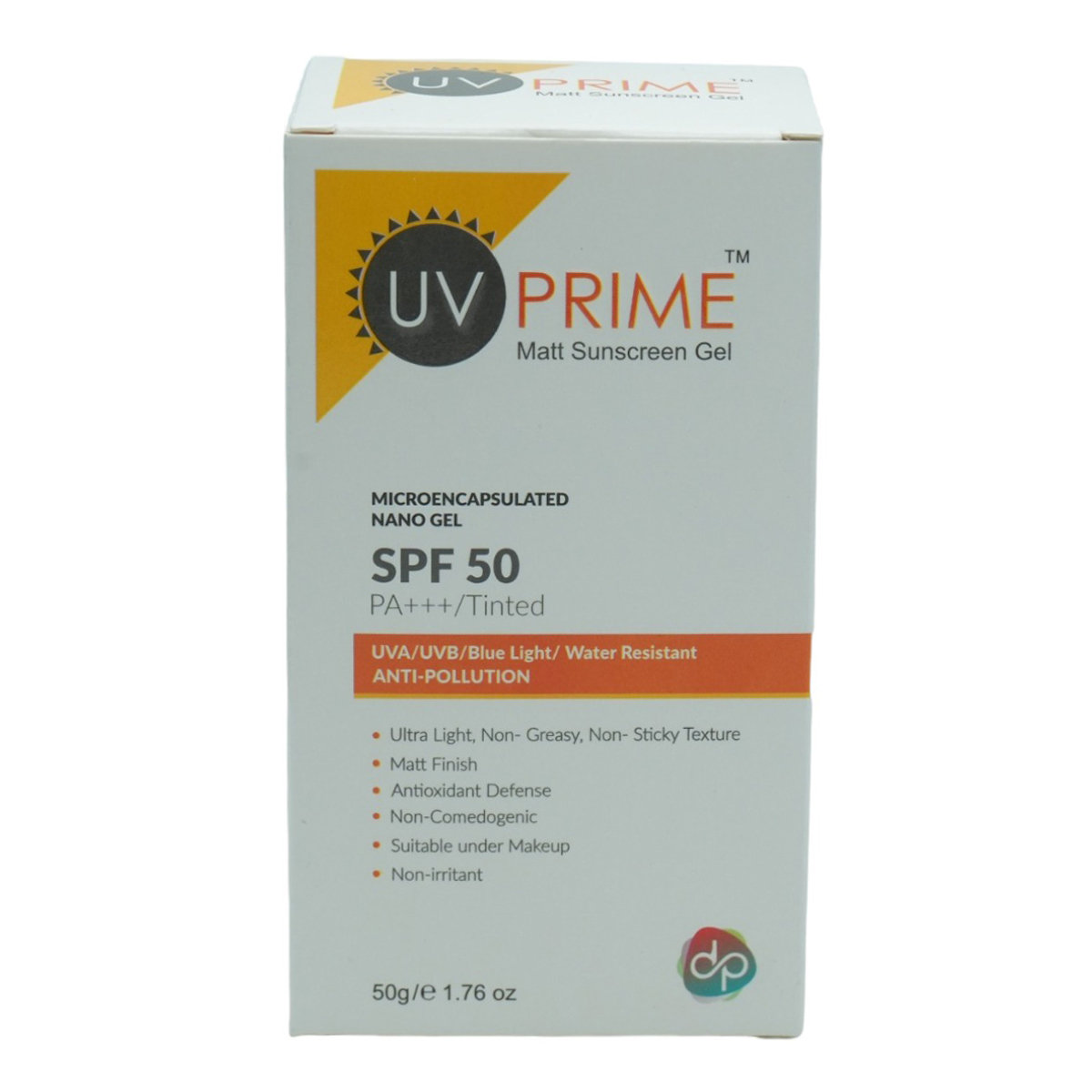 UV Prime SPF50 Matt Sunscreen Gel 50 gm, Pack of 1 UV Prime SPF50 Matt Sunscreen Gel 50 gm, Pack of 1