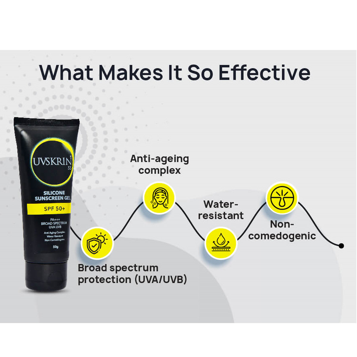 UV Skrin Sunscreen, 50 gm, Pack of 1 UV Skrin Sunscreen, 50 gm, Pack of 1