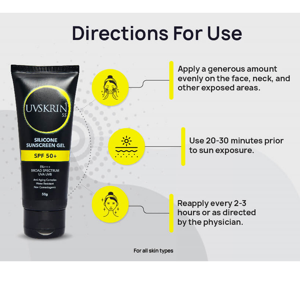 UV Skrin Sunscreen, 50 gm, Pack of 1 UV Skrin Sunscreen, 50 gm, Pack of 1