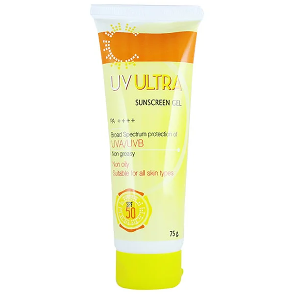 UV Ultra Spf 50 Sunscreen Gel 75 gm