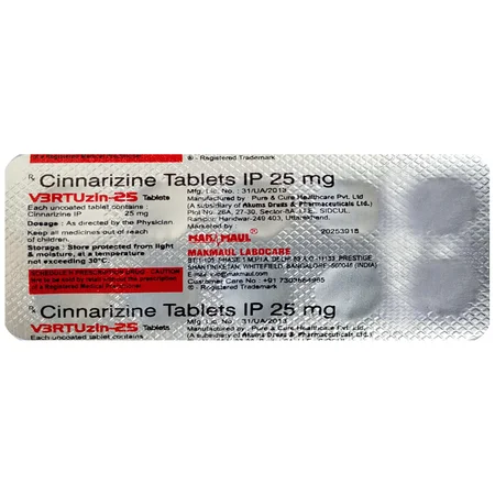 V3RTUzin-25 Tablet 10's