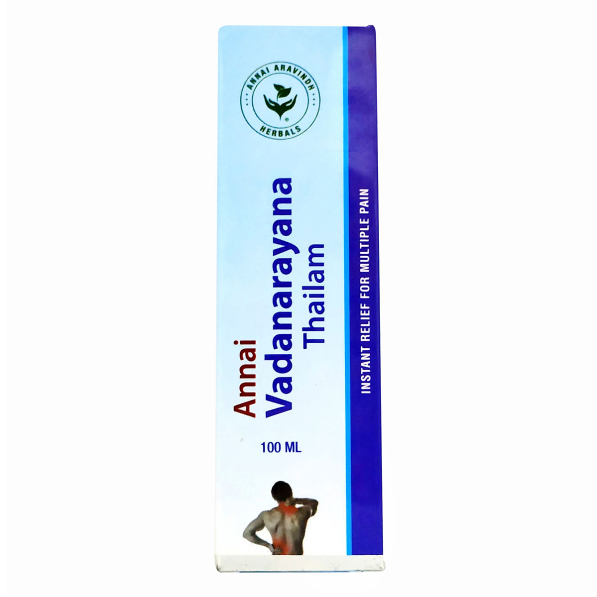 Buy Annai Vadanarayana Thailam, 100 ml Online