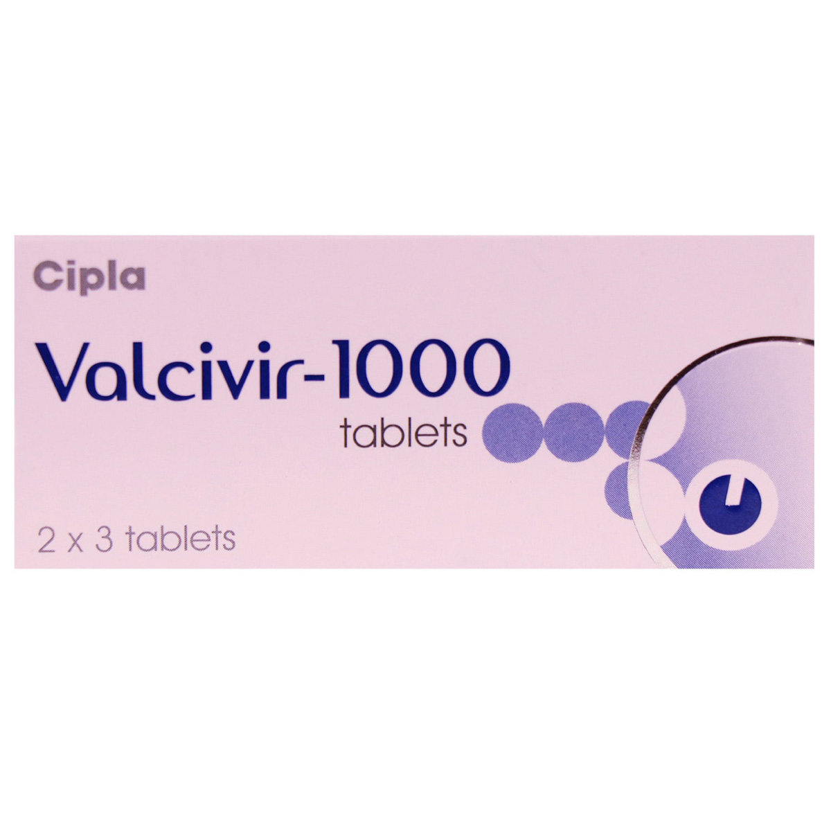 Valcivir 1000 Tablet 3's, Pack of 3 TABLETS Valcivir 1000 Tablet 3's, Pack of 3 TABLETS
