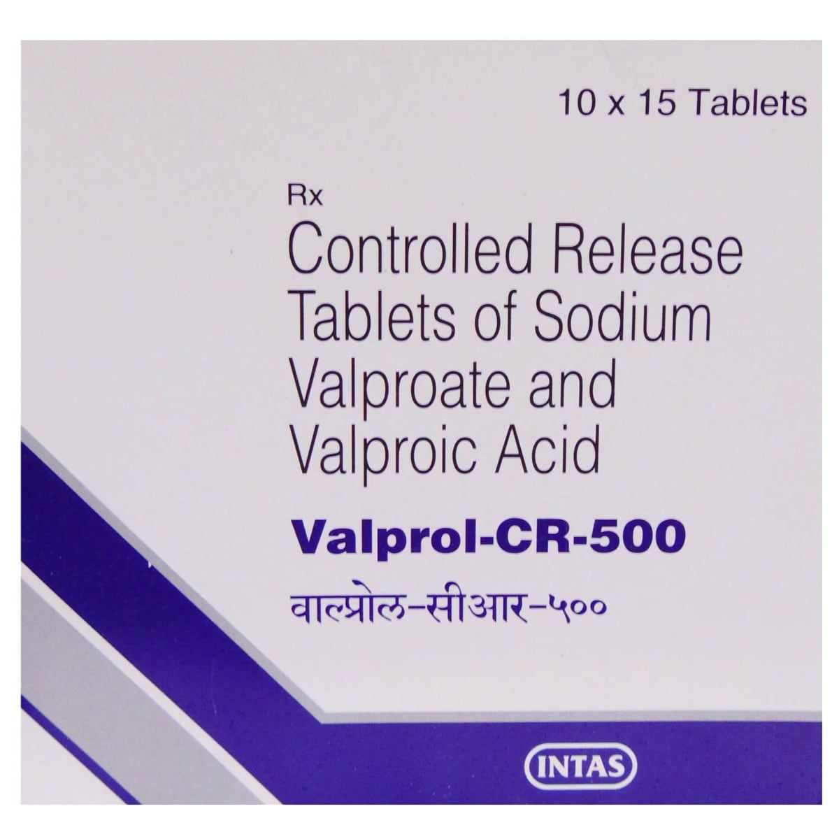 Buy Valprol CR 500 Tablet 15's Online