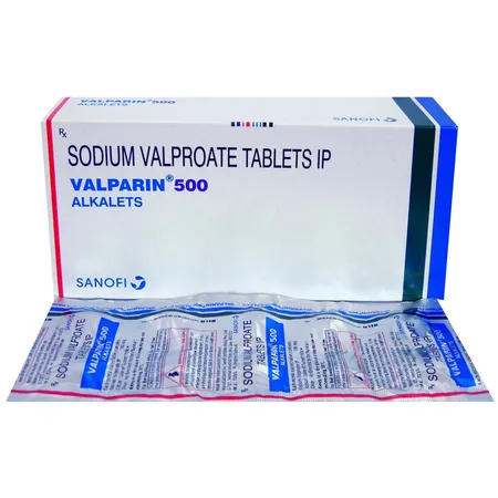 Valparin 500 Alkalets Tablet 10's
