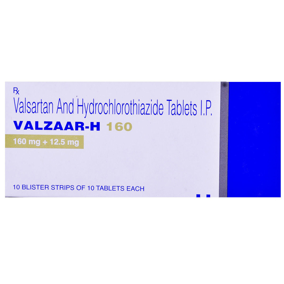 Buy Valzaar-H 160 Tablet 10's Online