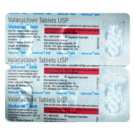 Valtoval 500 Tablet 3's
