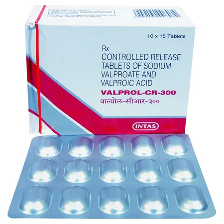 Valprol-CR-300 Tablet 15's