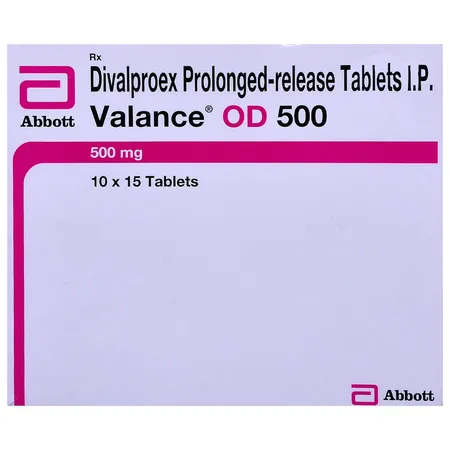 Valance OD 500 mg Tablet 15's