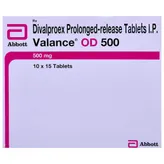 Valance OD 500 Tablet 15's, Pack of 15 TABLETS