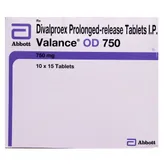Valance OD 750 Tablet 15's, Pack of 15 TABLETS