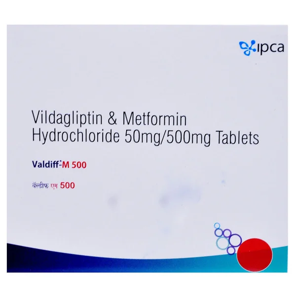 Valdiff-M 500 Tablet 15's