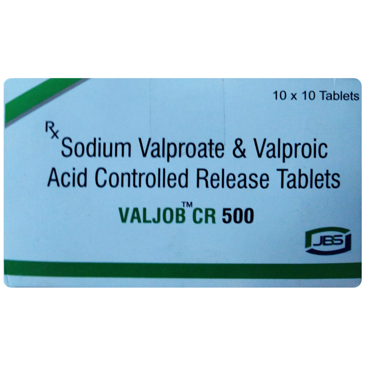 Valjob CR 500 Tablet 10's, Pack of 10 TABLETS Valjob CR 500 Tablet 10's, Pack of 10 TABLETS