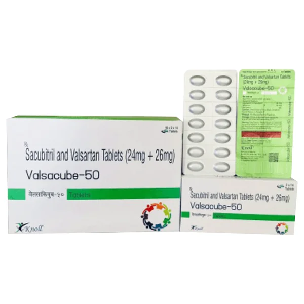 Valsacube-50 Tablet 14's, Pack of 14