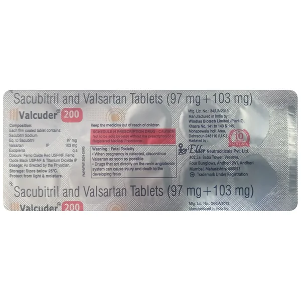 Valcuder 200 Tablet 10's