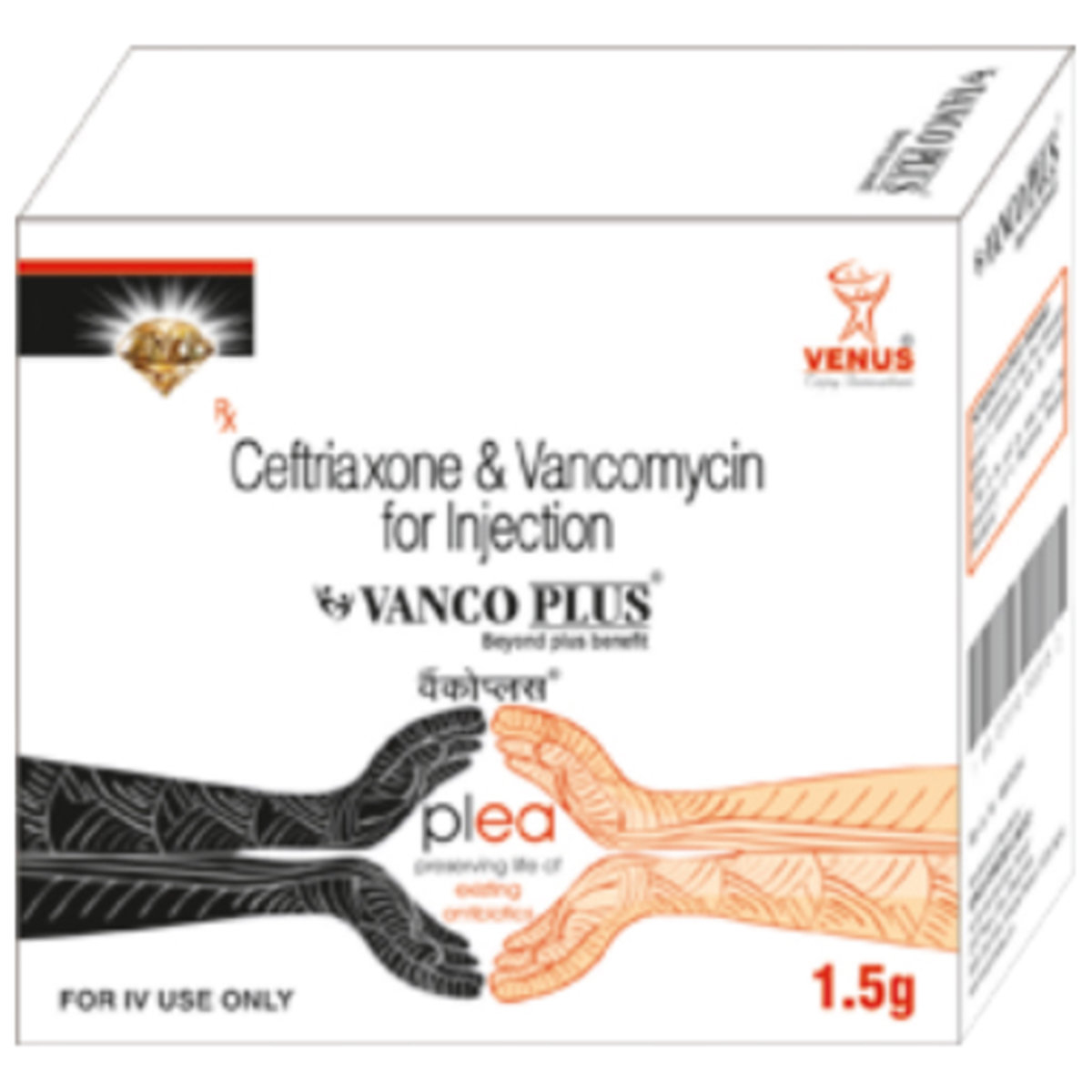 Vanco Plus 1.5 gm Injection 1's Vanco Plus 1.5 gm Injection 1's