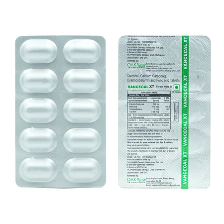 Vancecal XT Tablet 10's