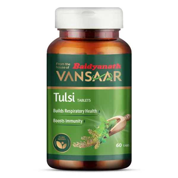 Baidyanath Vansaar Tulsi, 60 Tablets, Pack of 1