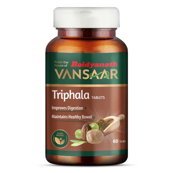 Baidyanath Vansaar Triphala, 60 Tablets
