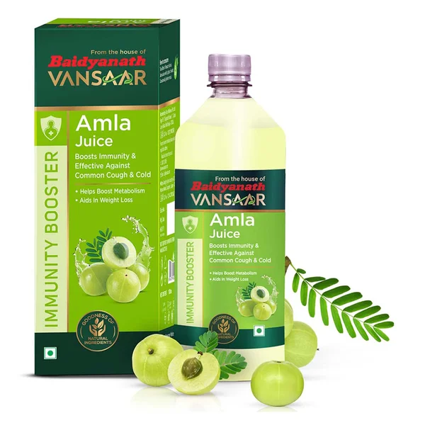 Baidyanath Vansaar Amla Juice, 1000 ml, Pack of 1