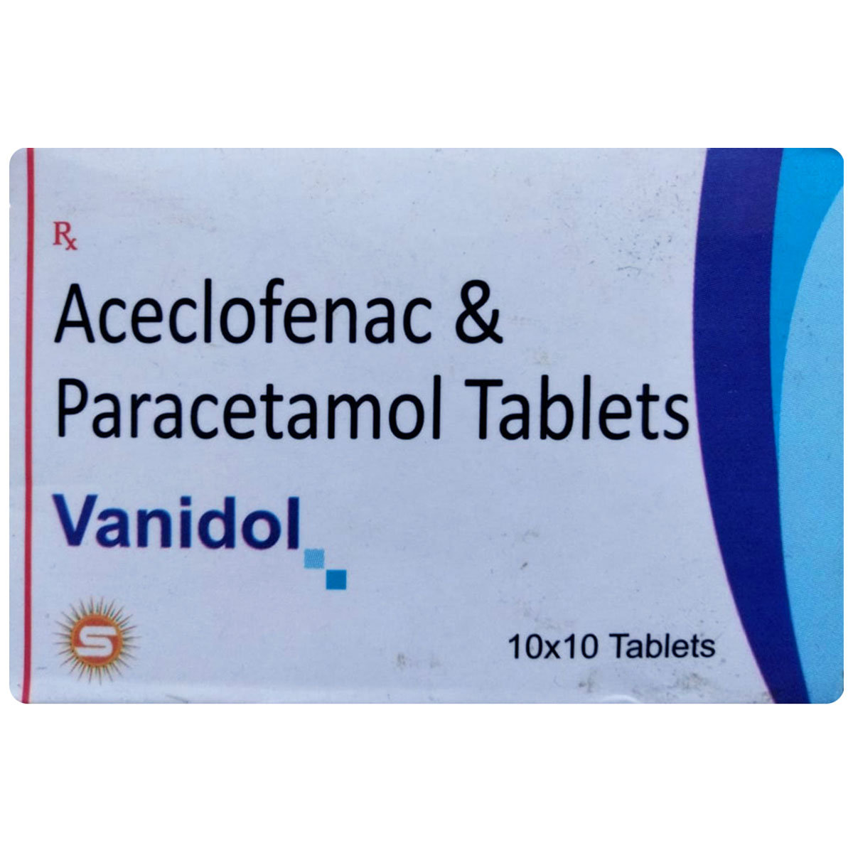 Vanidol Tablet 10's, Pack of 10 TABLETS Vanidol Tablet 10's, Pack of 10 TABLETS